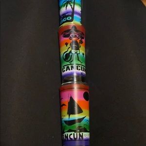 10 Tall shot glasses from Mexico